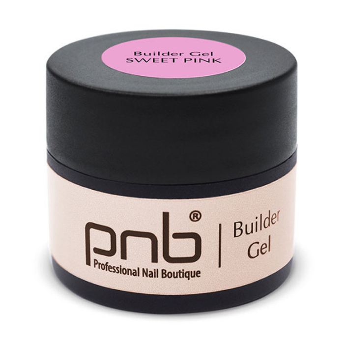 Моделювальний гель для нігтів PNB UV/LED Builder Gel Sweet Pink, 50 мл